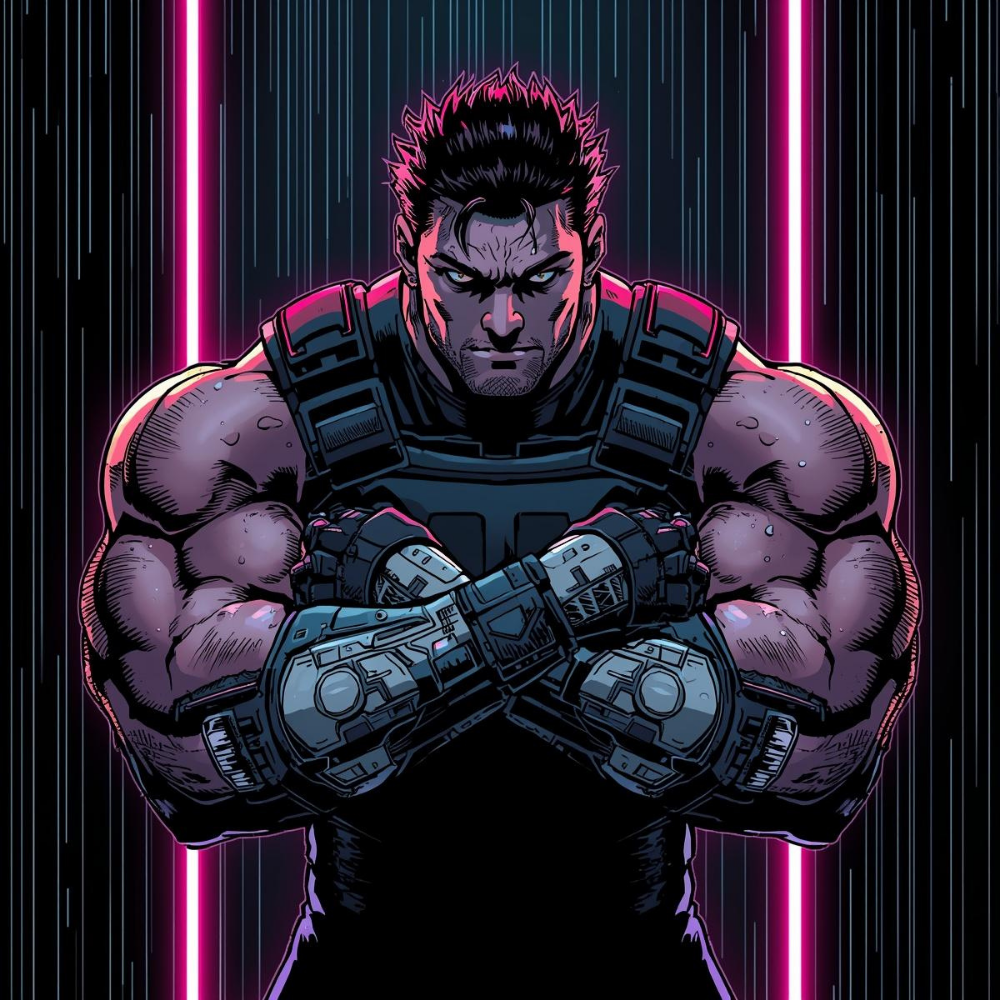 Iron tier — GUY portrait.