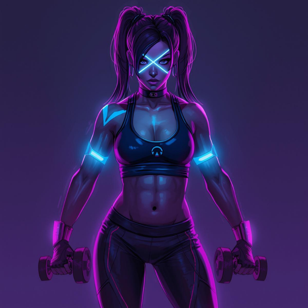 Neon tier — GAL portrait.